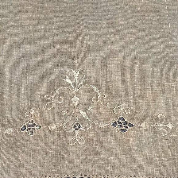 Vintage Upcycled Set Of 5 Linen Tea Towels - Picture 11 of 16